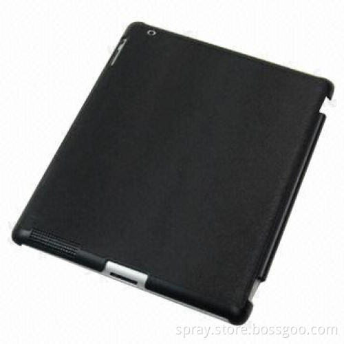 Hard shell with leather for iPad 3